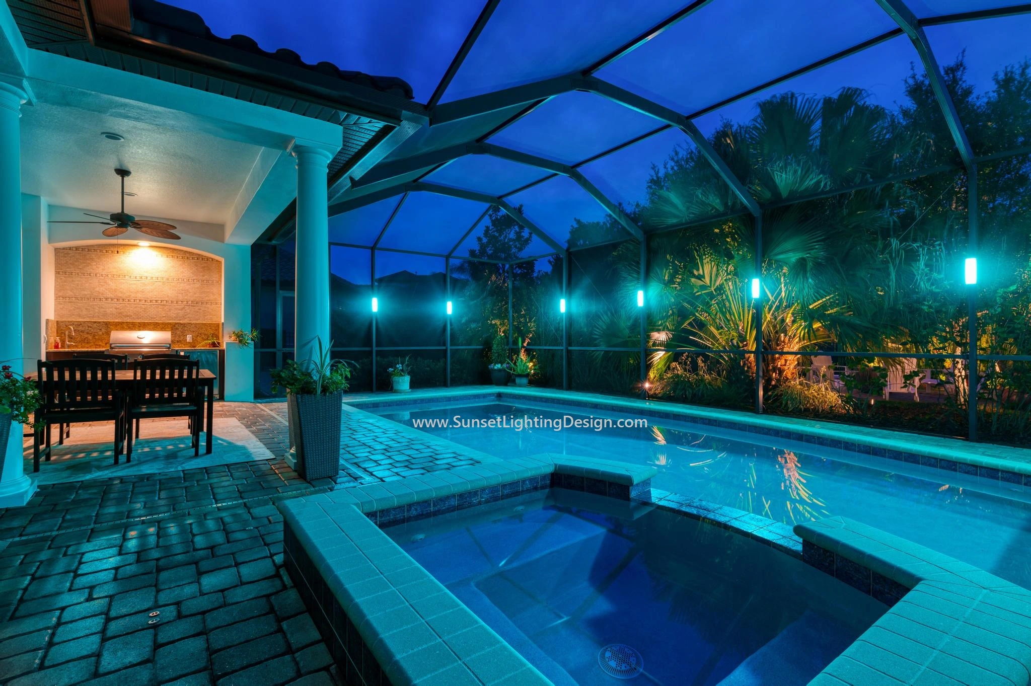 Pool Cage Lighting Port St Lucie