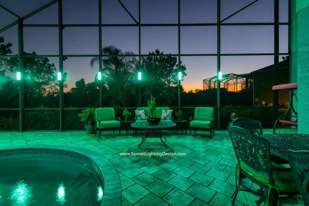 clearwater Pool Cage Lighting