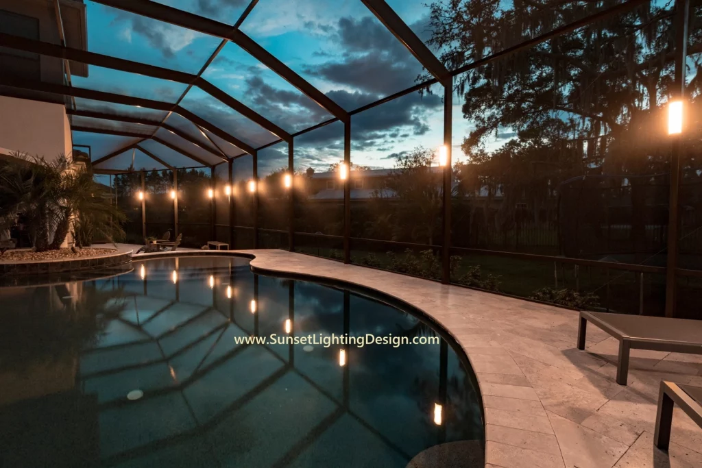 Lanai Pool Cage Lights Boca Raton